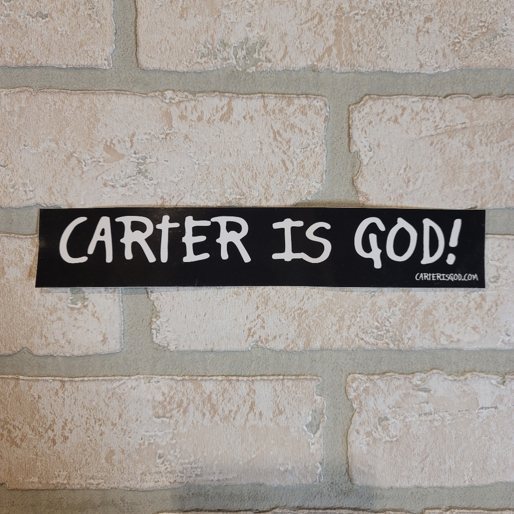 Carter Beauford Is God Sticker Dave Matthews Band